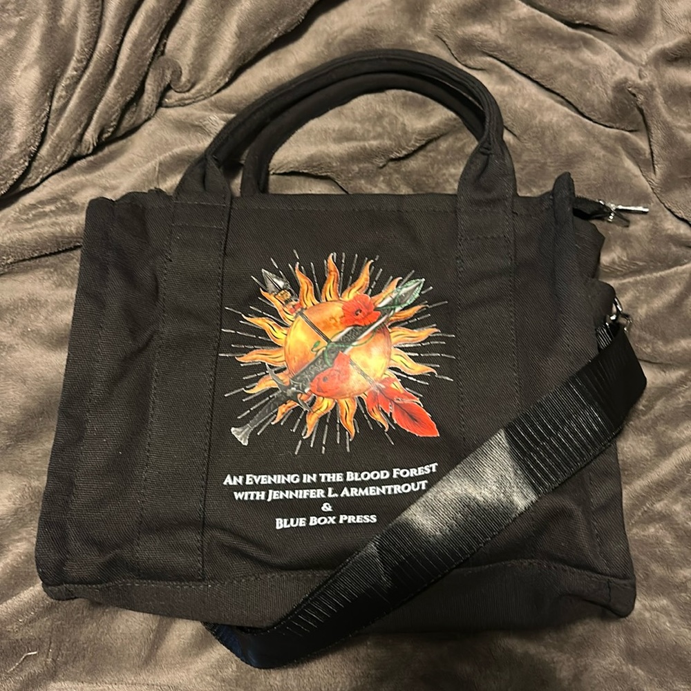 ApollyCon an evening in the blood forest tote bag